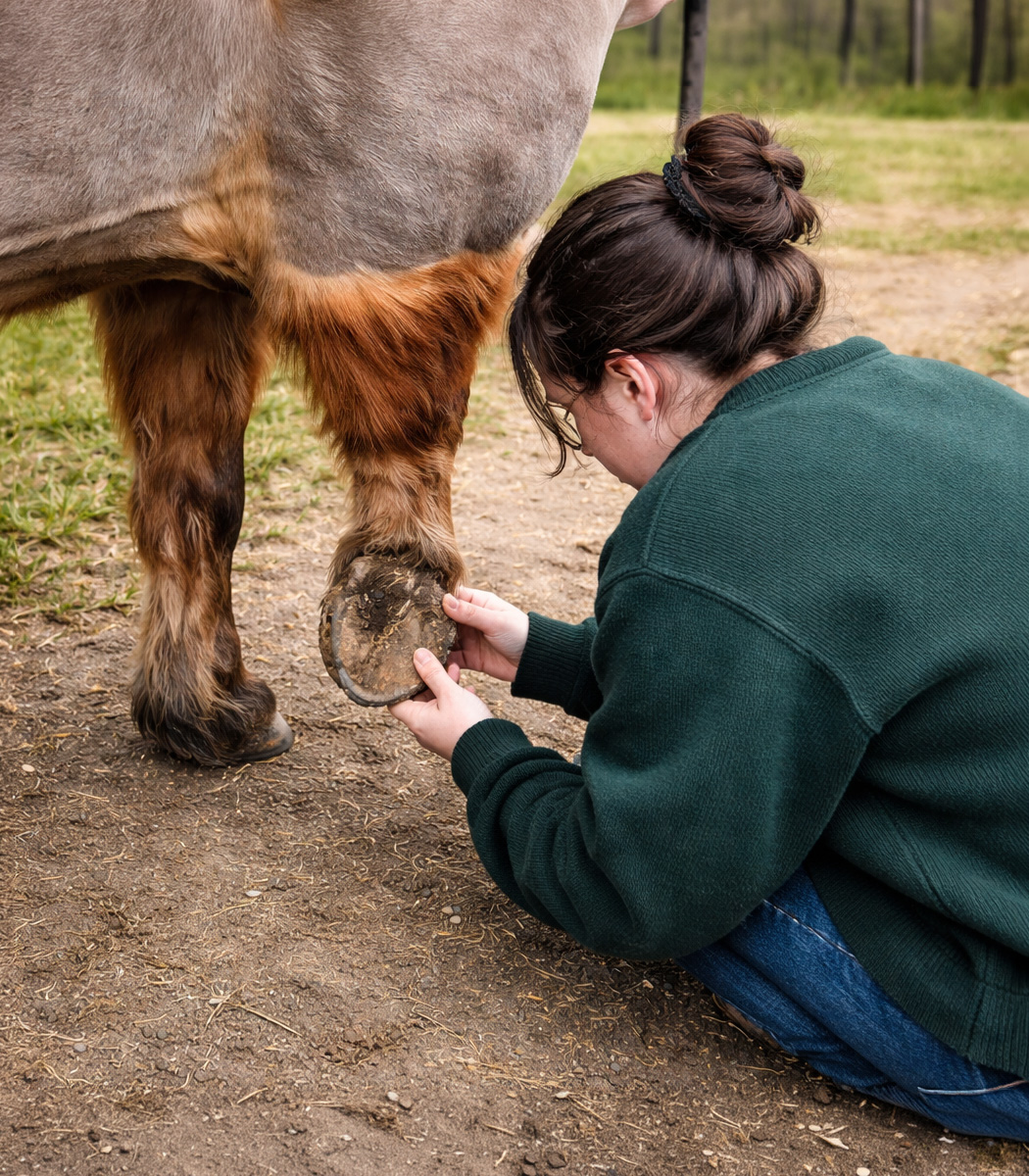 Soins et santé du poney Shetland