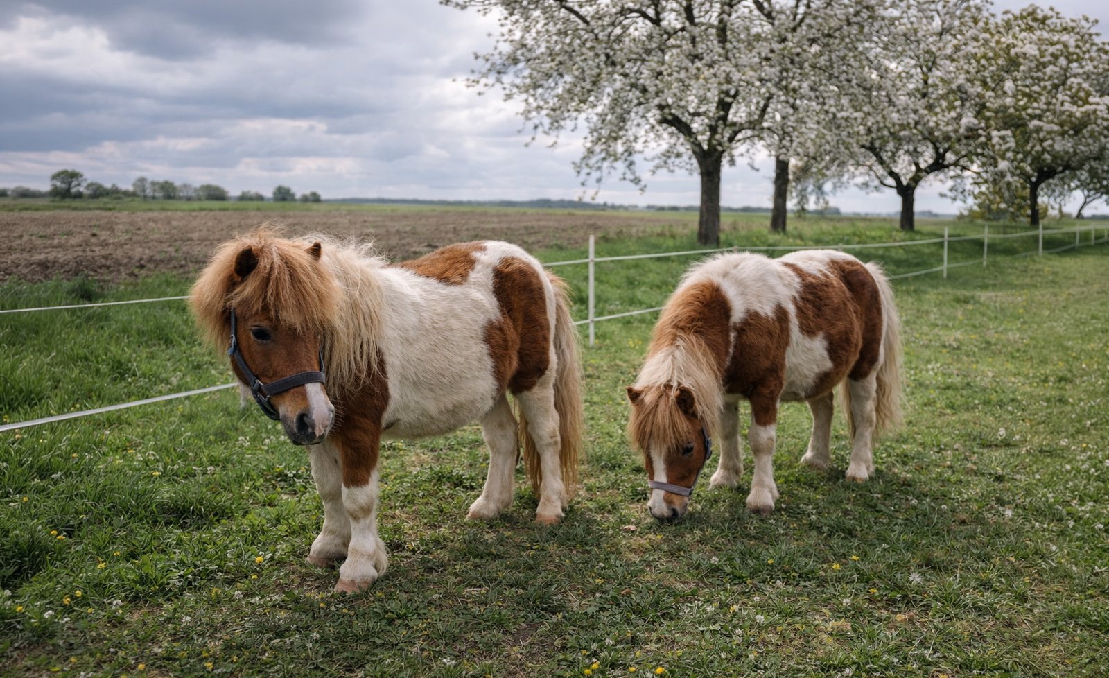 Shetland lors d'une visite d'achat