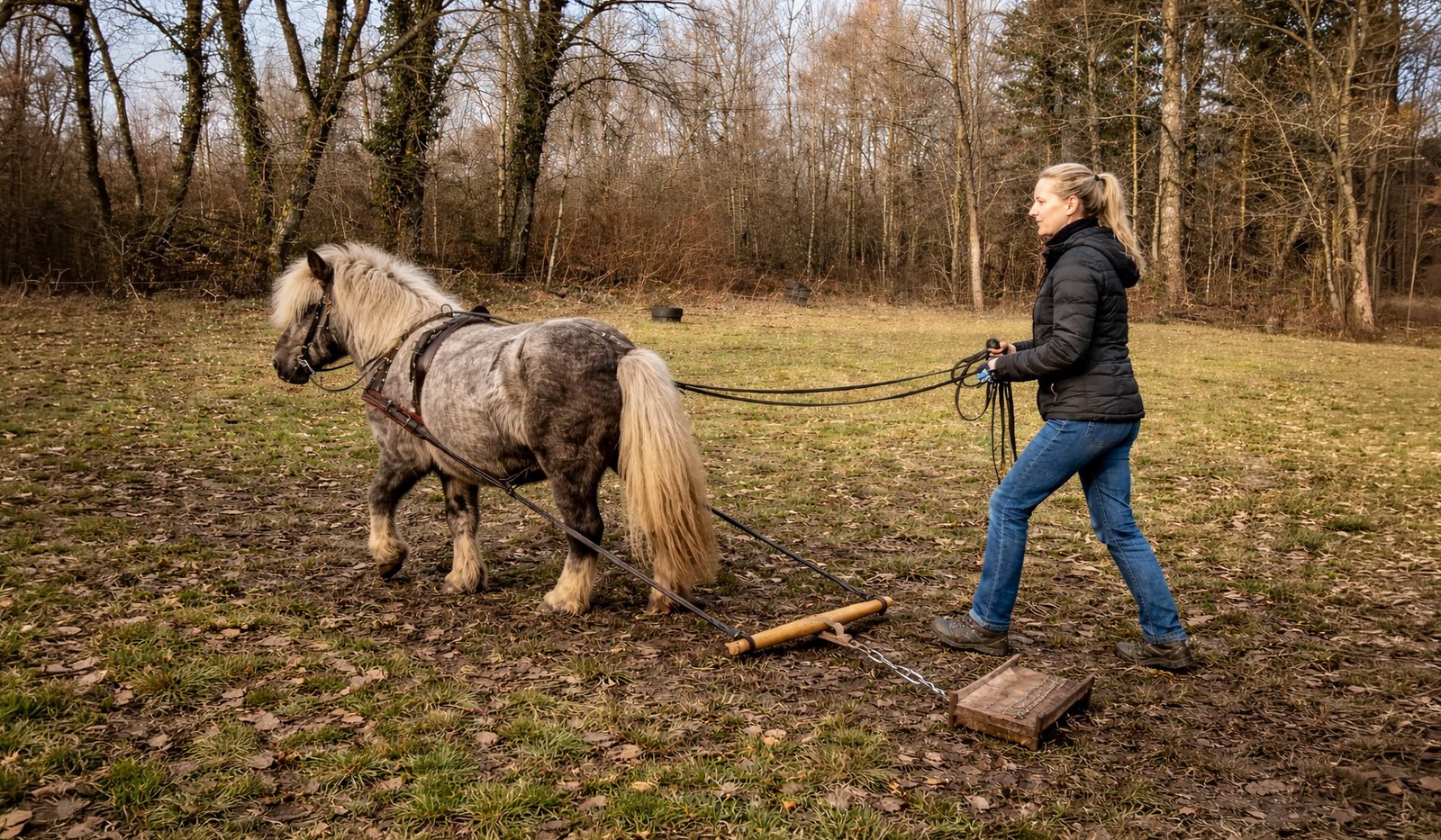 Renforcement positif avec son Shetland